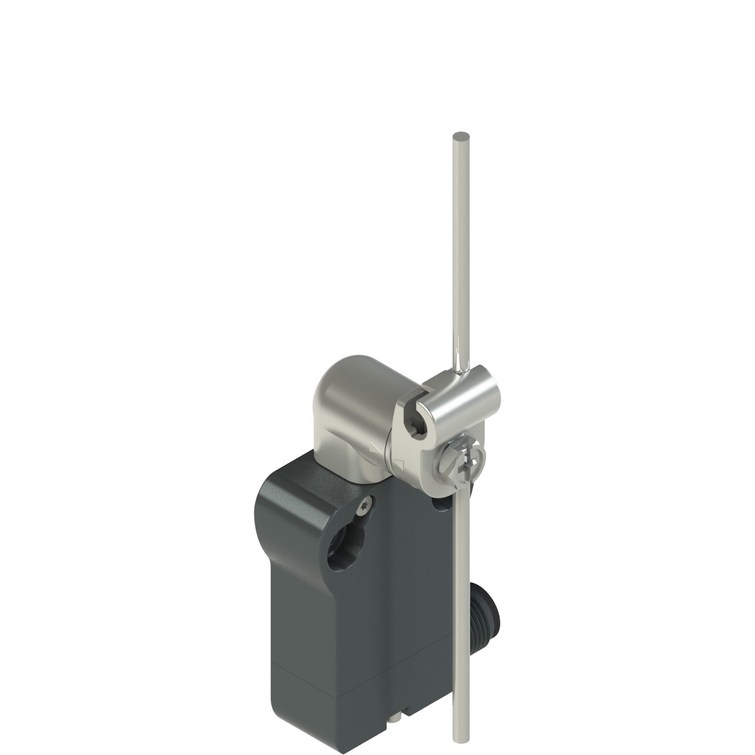 Pizzato - Interrupteur précablé modulaire à levier rotatif en metal avec tige inox Ø3x125