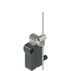 Pizzato - Interrupteur précablé modulaire à levier rotatif en metal avec tige inox Ø3x125