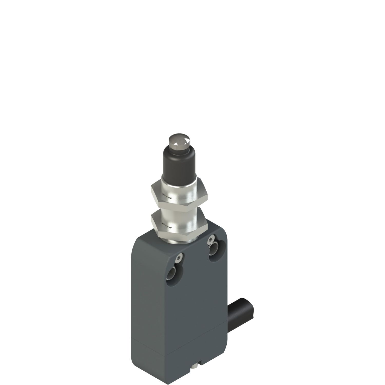 Pizzato - Interrupteur précablé modulaire à poussoir avec fourreau fileté M12 et garniture