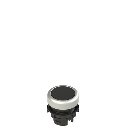 Pizzato - Bouton-poussoir affleurant à impulsion, noir