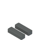 Pizzato - Aimant de maintien de porte (force de retenue 40 N)