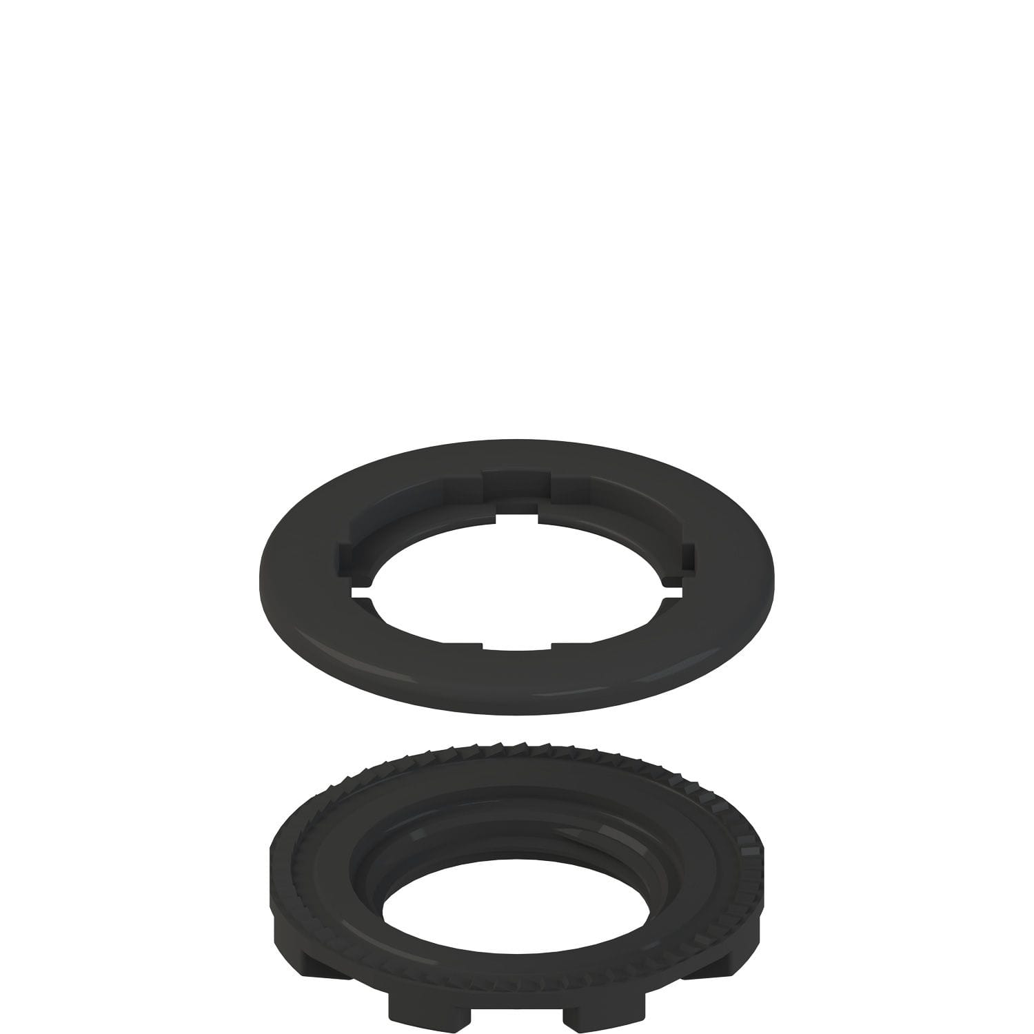 Pizzato - Adaptateur avec bague de fixation sur panneau pour dispositifs Ø22 sur trous Ø30
