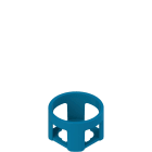 Pizzato - Gaine de protection cylindrique bleue