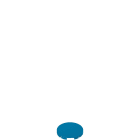 Pizzato - Verrine pour bouton-poussoir affleurant, couleur bleue, sans marquage