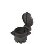 Pizzato - Prise Schuko avec couvercle, Kit comprenant les vis de fixation