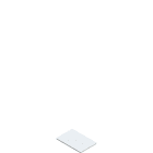 Pizzato - Étiquette pour porte-étiquette VE PT, rectangulaire 18x27mm épaisseur 0,8 mm