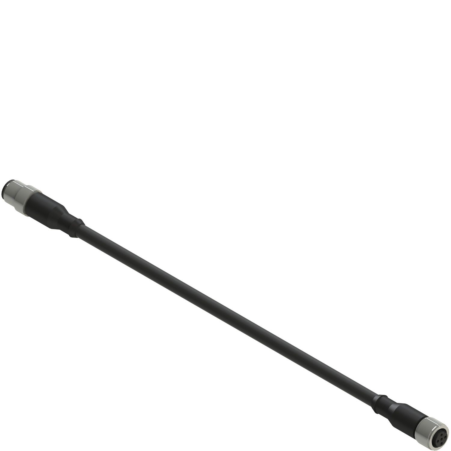 Pizzato - Connecteur M12 mâle-femelle, 5 pôles, droit avec 5m câble