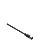 Pizzato - Connecteur M12 femelle, 8 pôles, droit avec 5m câble PUR  et bague hexagonale en
