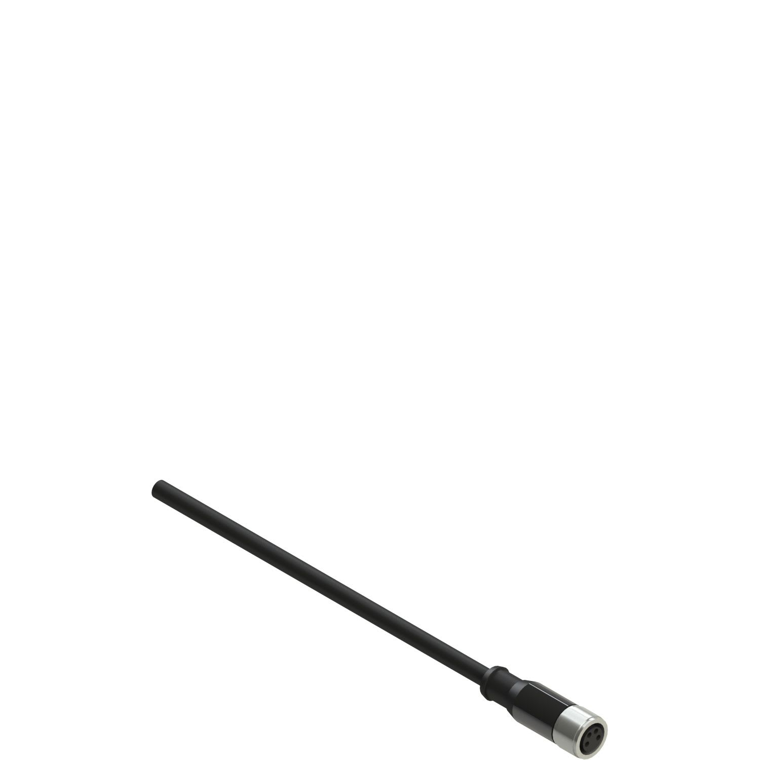 Pizzato - Connecteur M8, femelle, 4 pôles, droit avec 3m câble