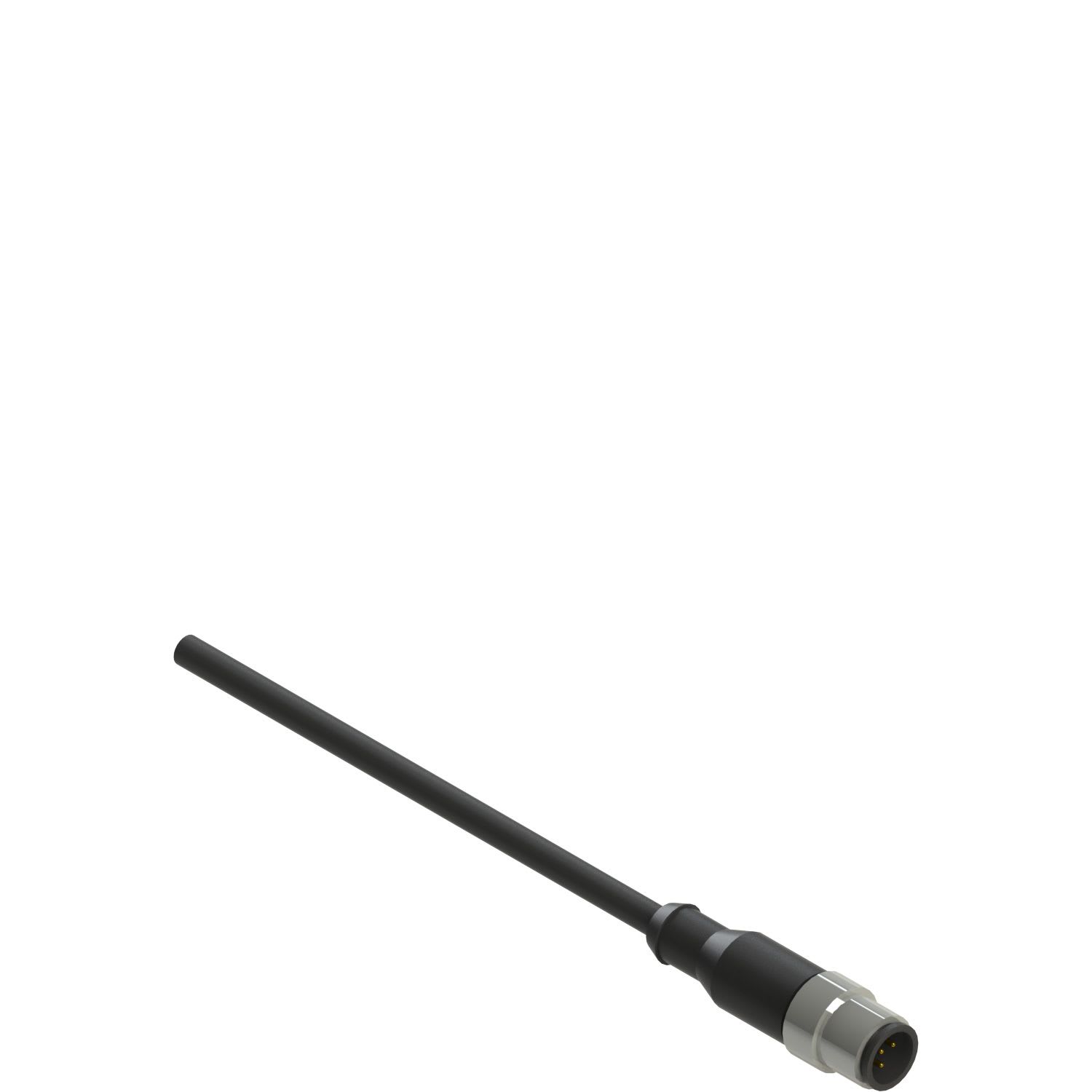 Pizzato - Connecteurs M12 mâle, 8 pôles, droit avec 3 m câble, revêtement de la gaine PVC