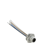 Pizzato - Connecteur M12 en métal, 5 pôles droit pour taraudage PG 13,5