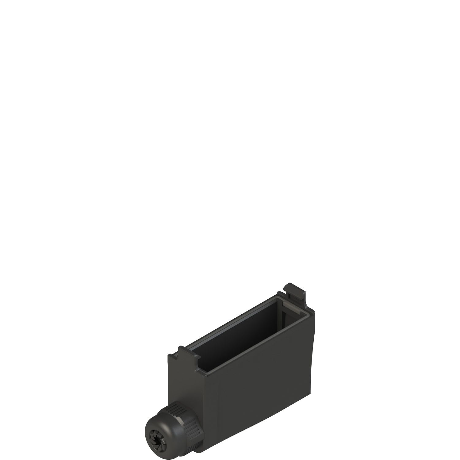 Pizzato - Protection couvre-borne pour bones à faston verticals avec presse-étoupe