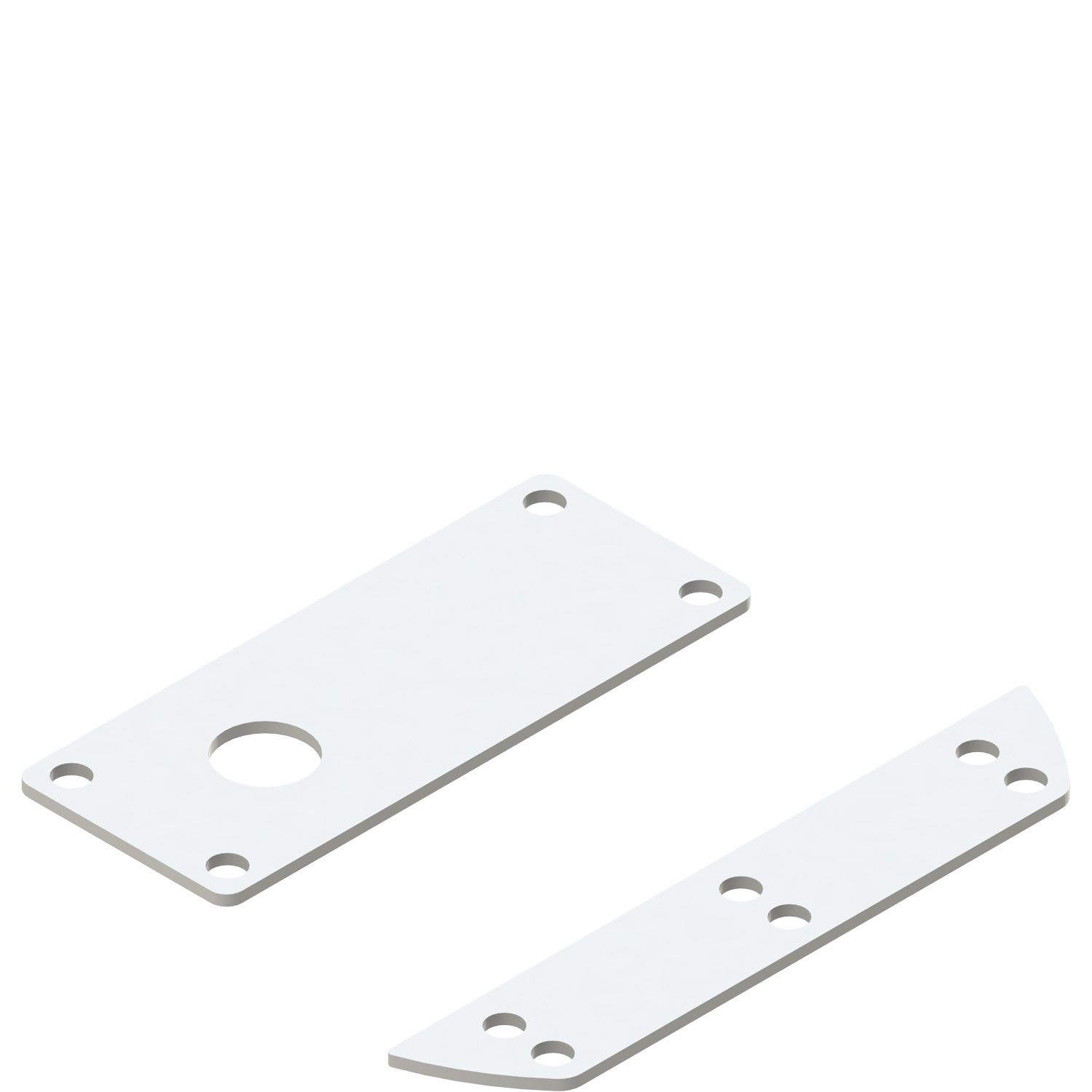 Pizzato - Couple de supports angulaires pour serie HP fournis avec vis de fixation