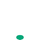 Pizzato - Verrine pour bouton-poussoir affleurant, couleur verte, sans marquage