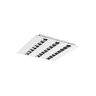 Concord - Luminaire encastré OPTIX E 600 3L HO 34W 4450lm 830 Alu DA