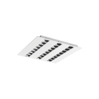 Concord - Luminaire encastré OPTIX E 600 3L HO 36W 4450lm 830 Alu