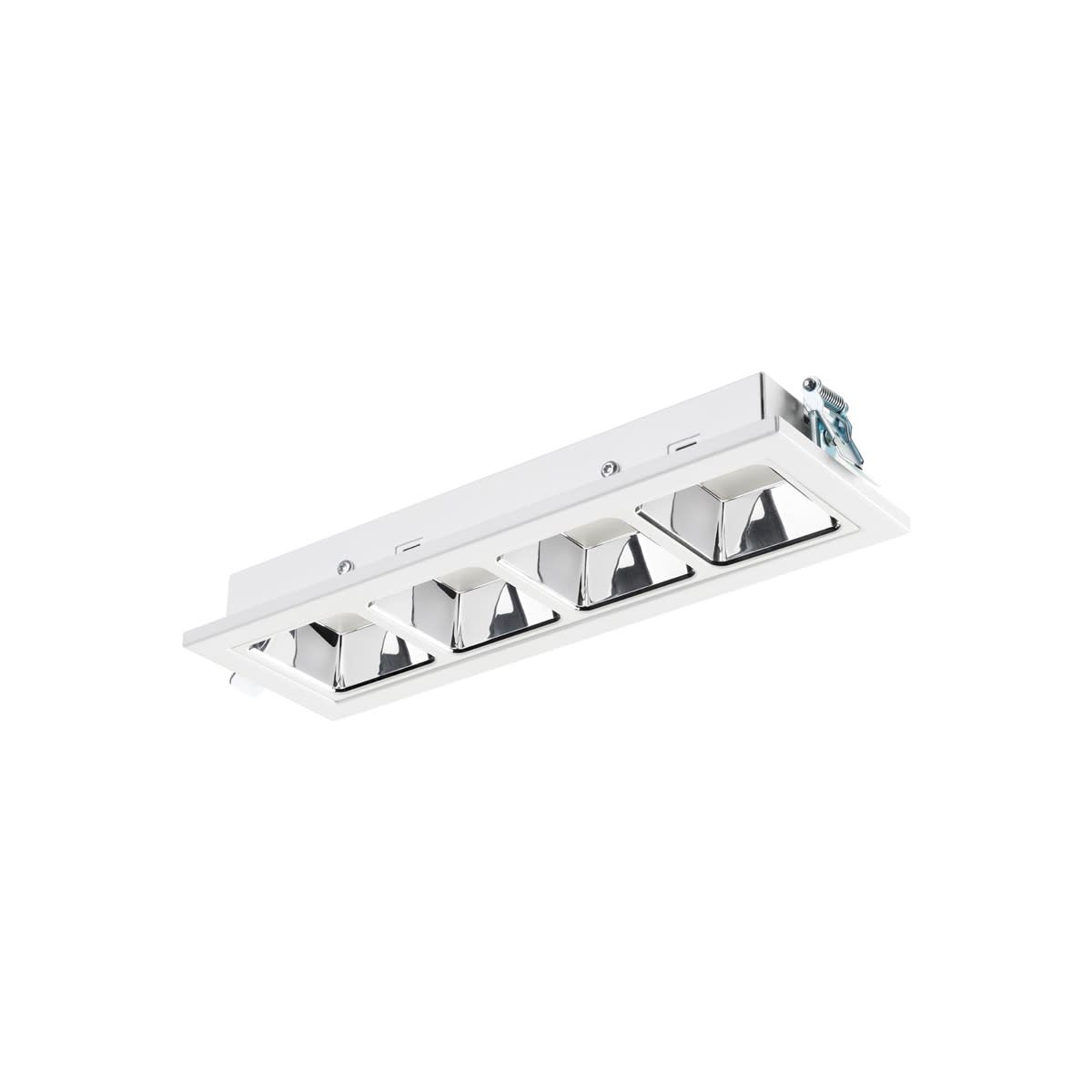 Concord - Luminaire encastré OPTIX R 4 CELLS 830 9W 1010lm Alu
