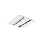 Concord - Luminaire encastré OPTIX E 600 2L 27W 3400lm 840 Alu SSA