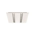 Concord - Luminaire encastré OPTIX E 600 2L SO 23W 2900lm 830 Alu