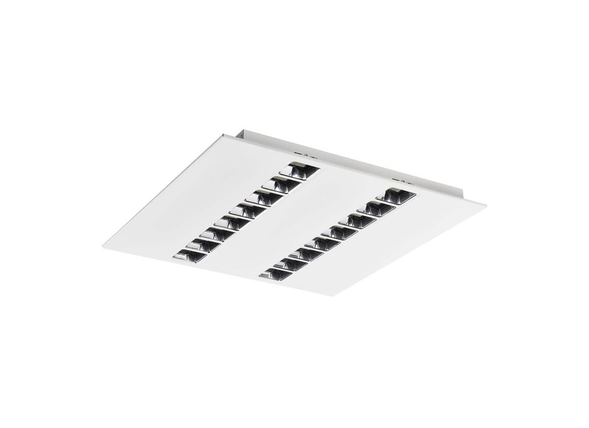 Concord - Luminaire encastré OPTIX E 600 2L SO 21W 2800lm 840 Alu DA