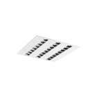 Concord - Luminaire encastré OPTIX E 600 3L 24,5W 3250lm 830 Alu