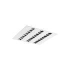 Concord - Luminaire encastré OPTIX E 600 3L 26W 3250lm 830 Alu