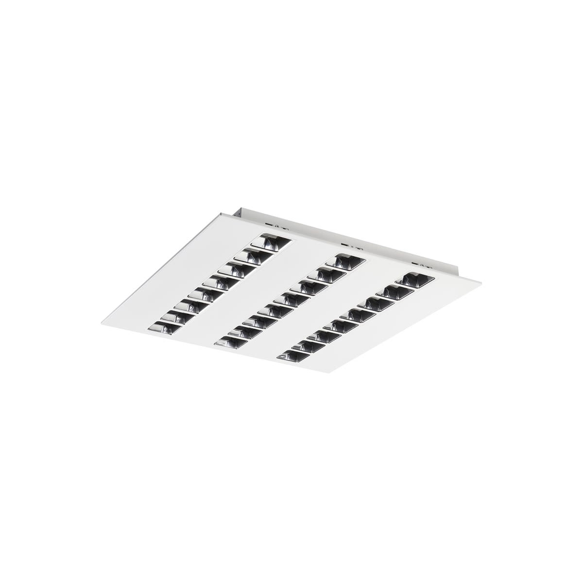 Concord - Luminaire encastré OPTIX E 600 3L SO 19,5W 2900lm 840 Alu DA