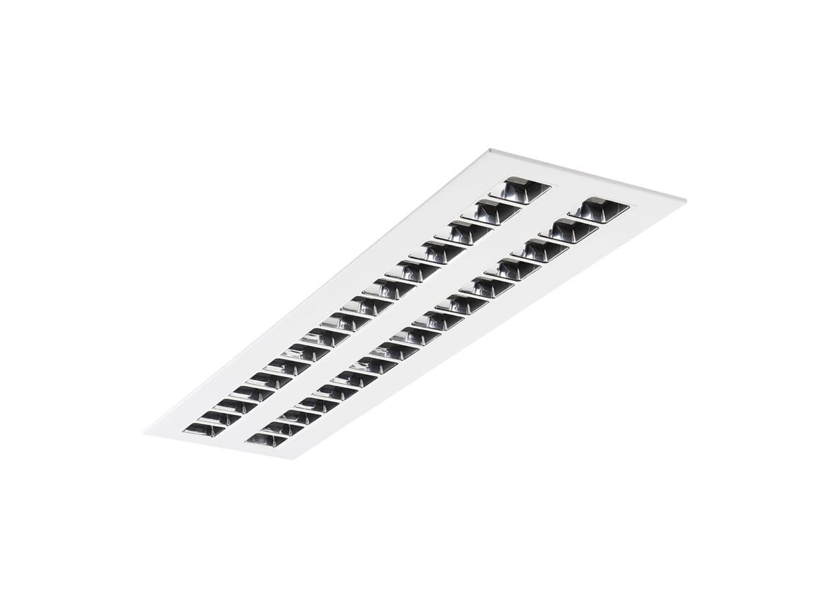 Concord - Luminaire encastré OPTIX E 1200 2L 27W 3600lm 840 Alu SSC