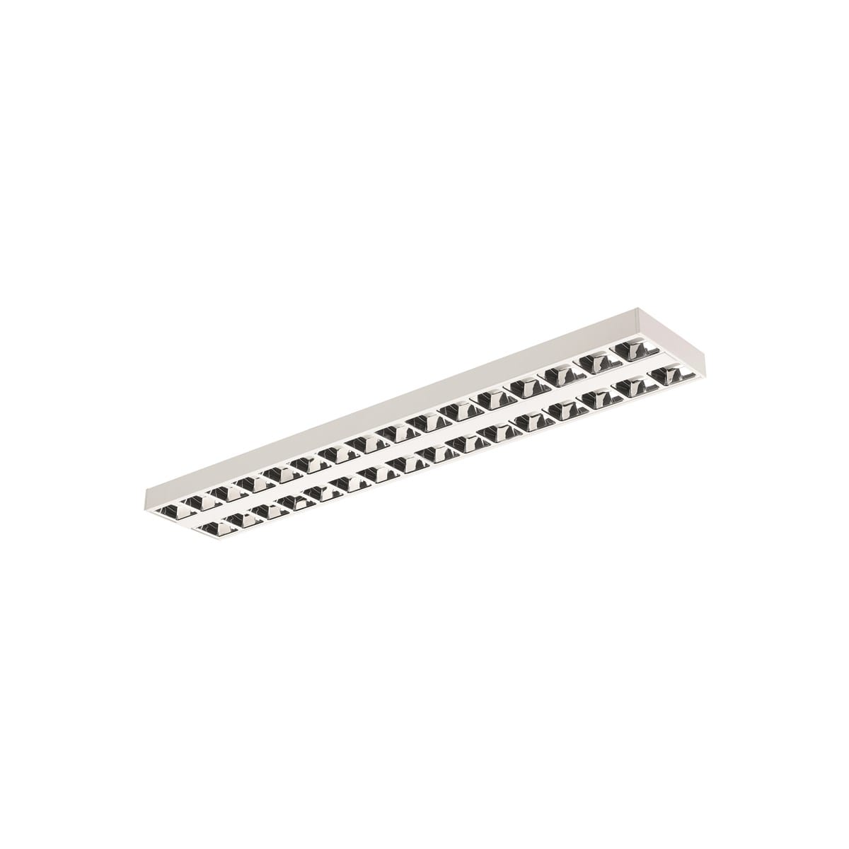 Concord - Luminaire surface et suspendu OPTIX S 1200 2L LUMI 36W 3810lm 940 Alu