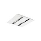 Concord - Luminaire encastré OPTIX E 600 2L 27W 3400lm 840 Aluminium capteur SylSmart SSA