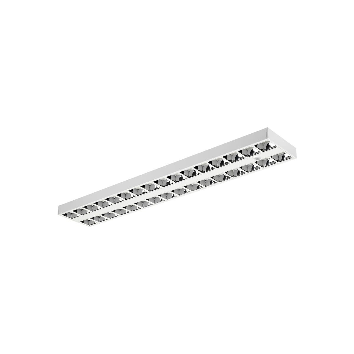 Concord - Luminaire surface et suspendu OPTIX S 1200 2L HO 37W 5600lm 840 D/I Alu SSA