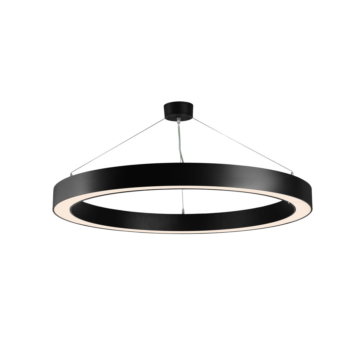 Concord - Suspensions Nilo 800mm 53W 5980lm Opal Noir Direct/Indirect 940 version DALI