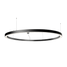 Concord - Suspensions Nilo 1200mm 85W 9570lm Opal Noir Direct/Indirect 830 version DALI
