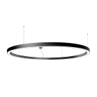 Concord - Suspensions Nilo 1200mm 84,80W 9570lm Opal Noir Direct/Indirect 940 version DALI