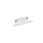 Concord - Rail Lytespan Encastré Trim. Platine terminale inférieure+Vis Blanc 9004/TRL-W