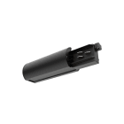 Concord - Rail Lytespan en section ronde Alimentation terminale gauche Noir 9002-ST15/B
