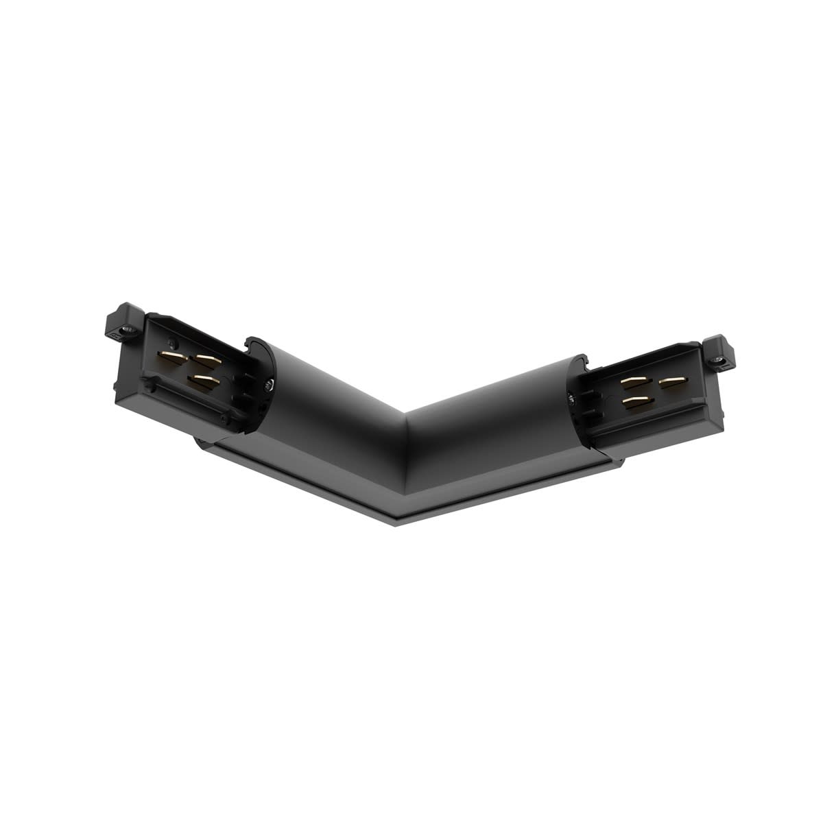Concord - Lytespan Rail en section ronde Alimentation en L Intérieur Noir 9011-ST15/B