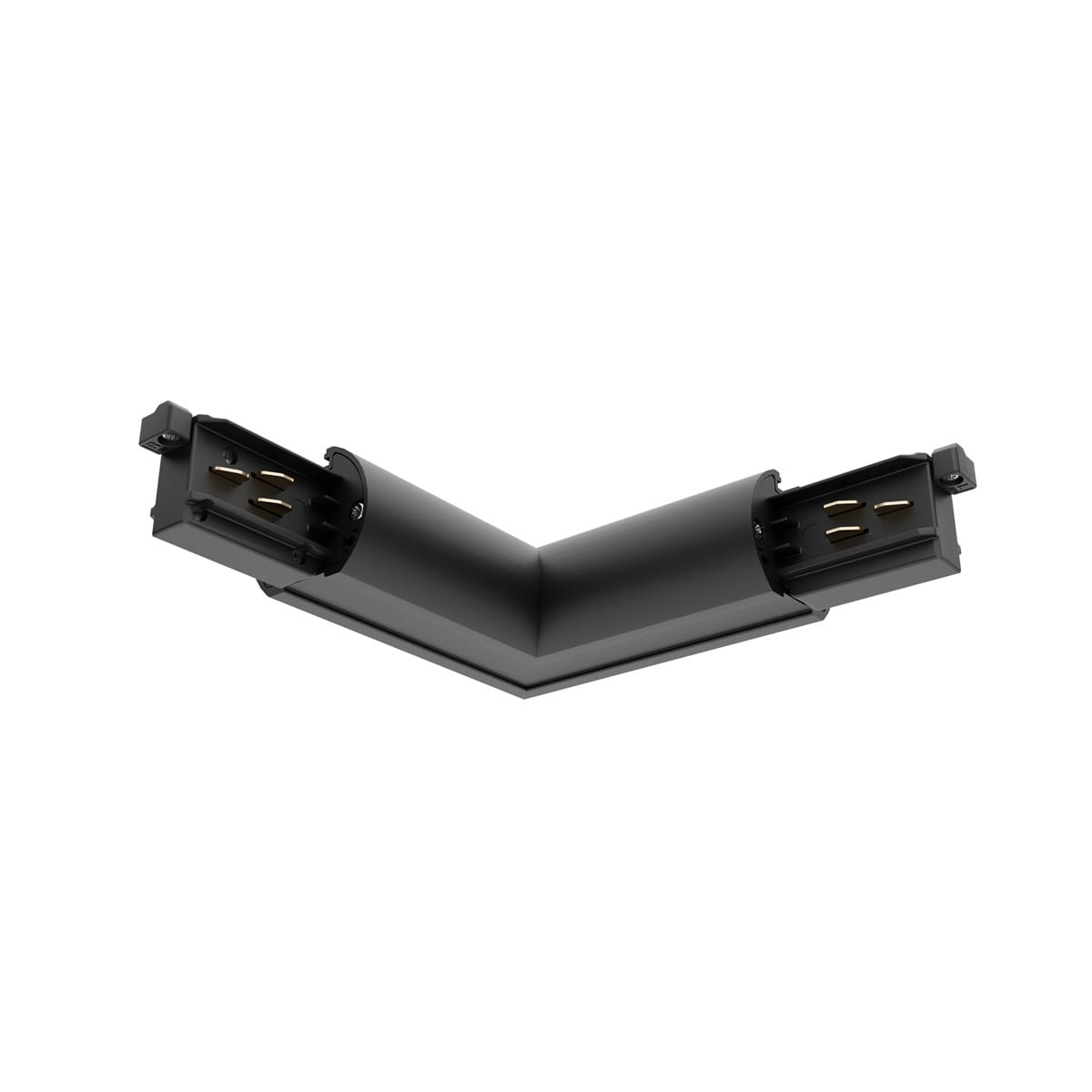 Concord - Lytespan Rail en section ronde Alimentation en L Intérieur Noir 9011-ST15/B