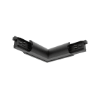 Concord - Lytespan Rail en section ronde Alimentation en L Intérieur Noir 9011-ST15/B