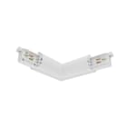 Concord - Lytespan Rail en section ronde Alimentation en L Extérieur Blanc 9012-ST15/W