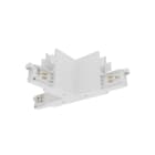 Concord - Lytespan Rail en version H Alimentation en T Extérieure gauche Blanc 9013/W-H