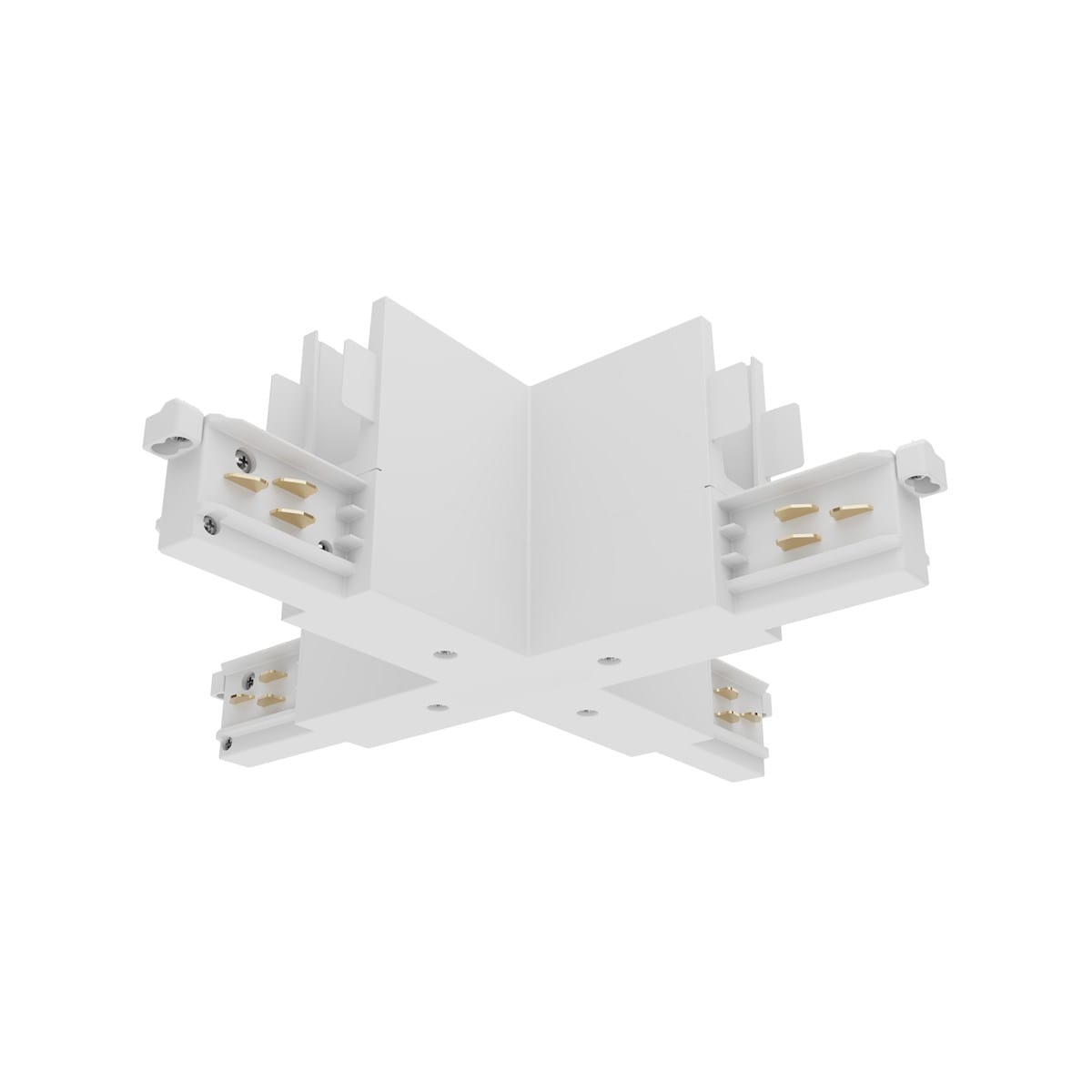 Concord - Lytespan Rail en version H Alimentation en X Blanc 9017/W-H