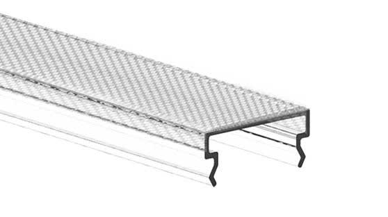 Concord - Lytespan Rail en version H Diffuseur Microprismatique 2M S-9300/MIC-2000