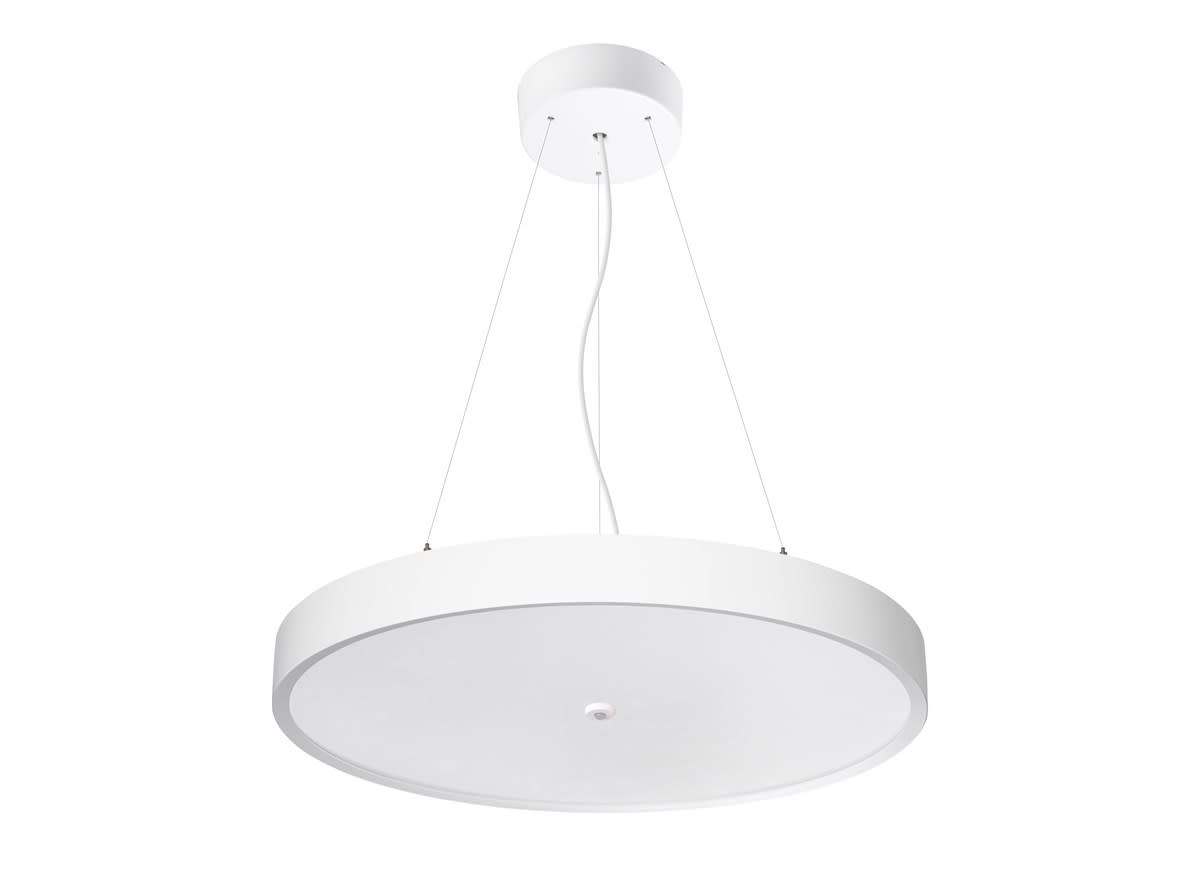 Concord - Luminaire surface et suspendu Colossal 600mm 31W 3400lm PRISM Blanc 940 SSA