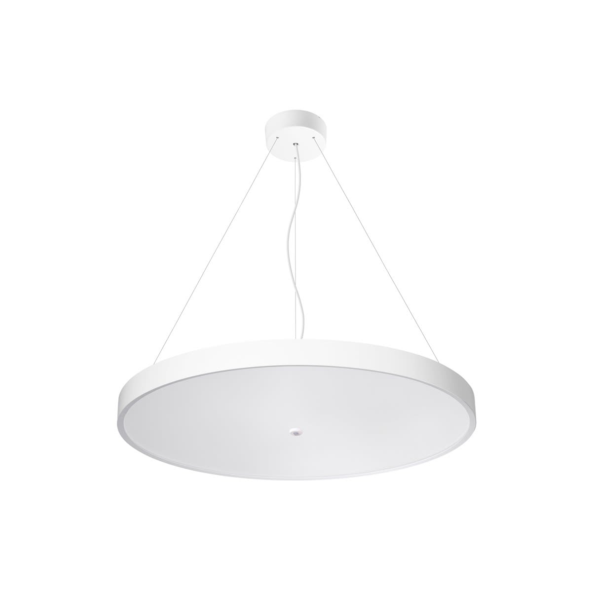 Concord - Luminaire surface et suspendu Colossal 900mm 60W 7055lm PRISM Blanc D/I 940 SSA