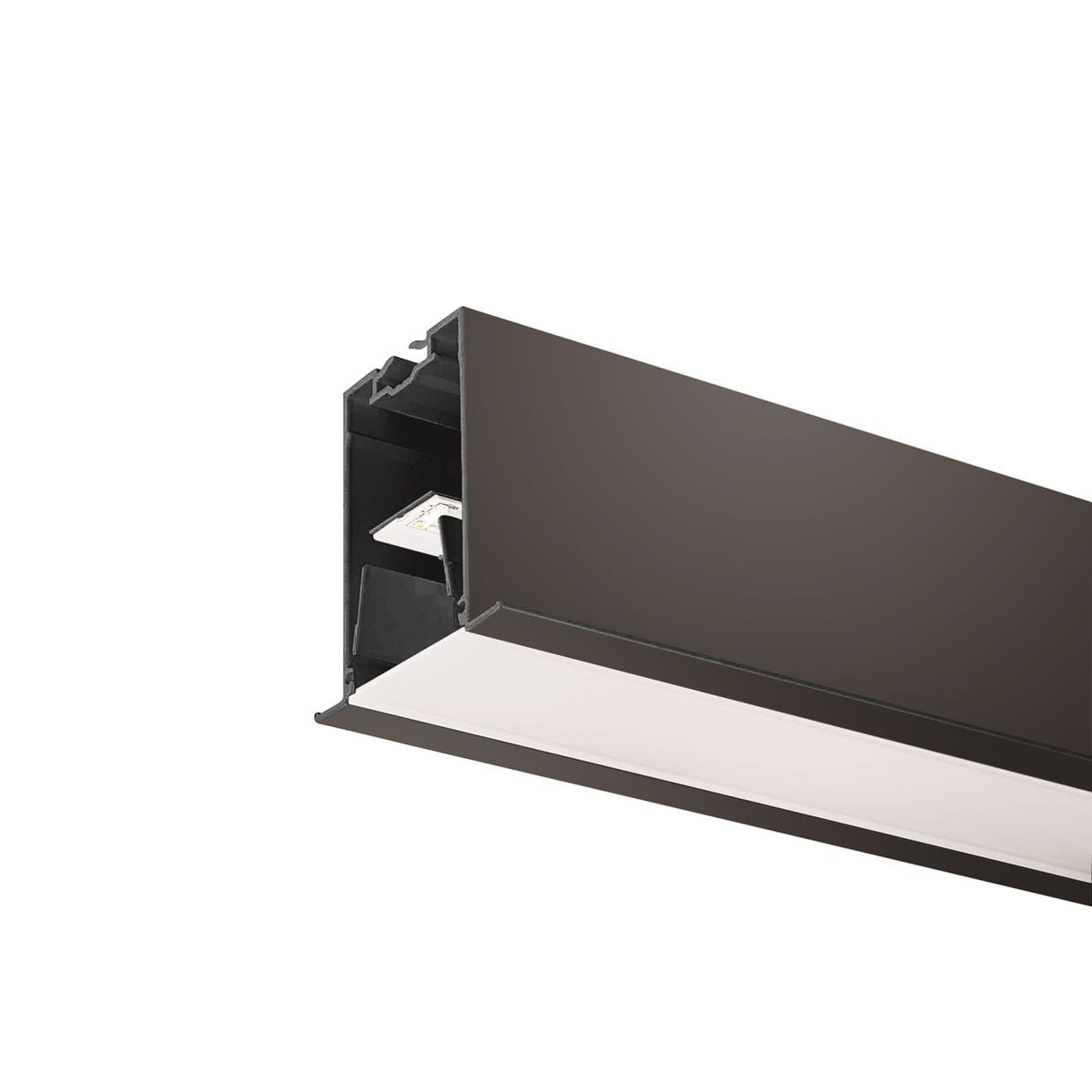 Concord - MC2 - Mini Continuum II Bord 1,2m 18W 2400lm 840 Version DALI Noir Opale
