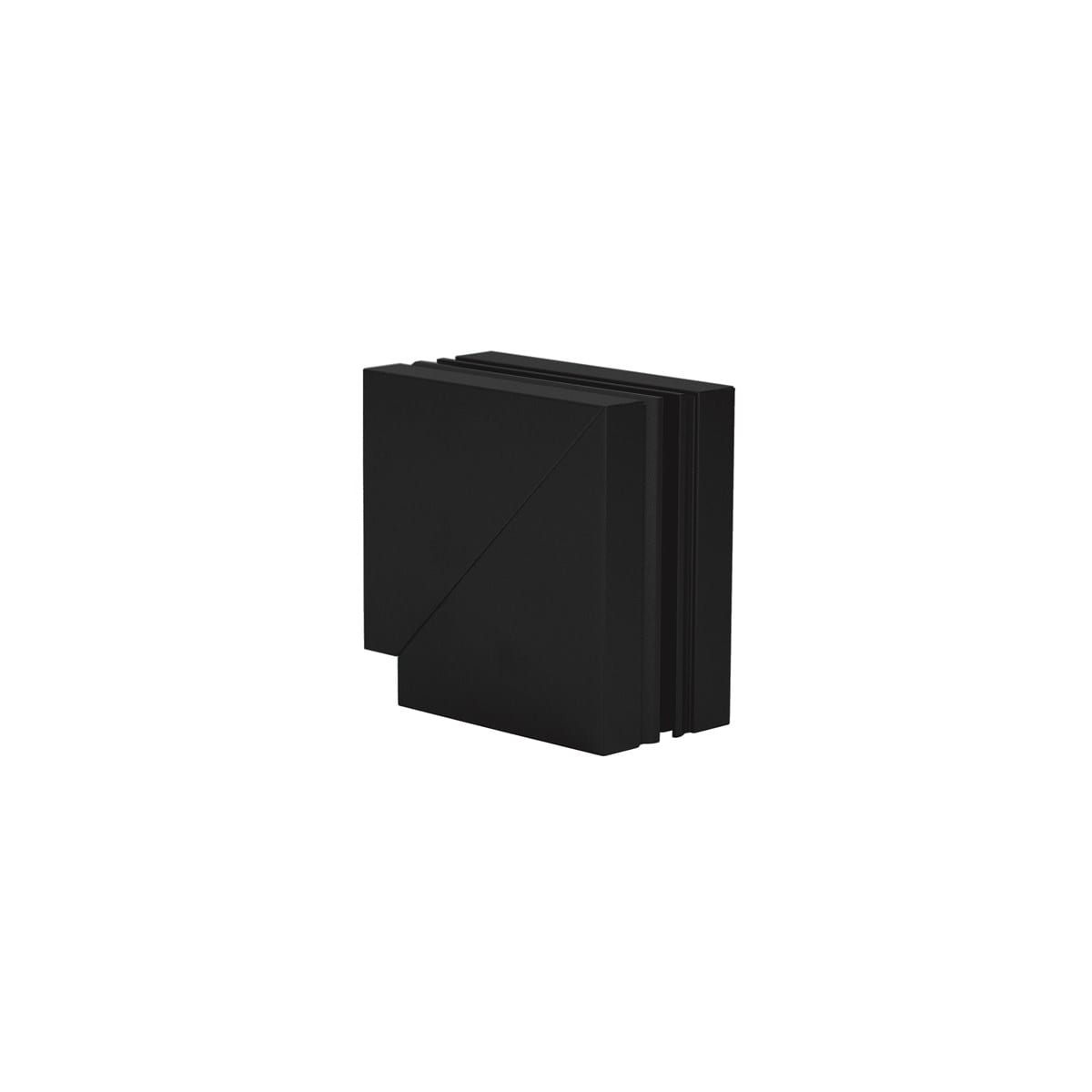 Concord - MC2 - Mini Continuum II Connecteur d'angle 90 Vertical noir opale