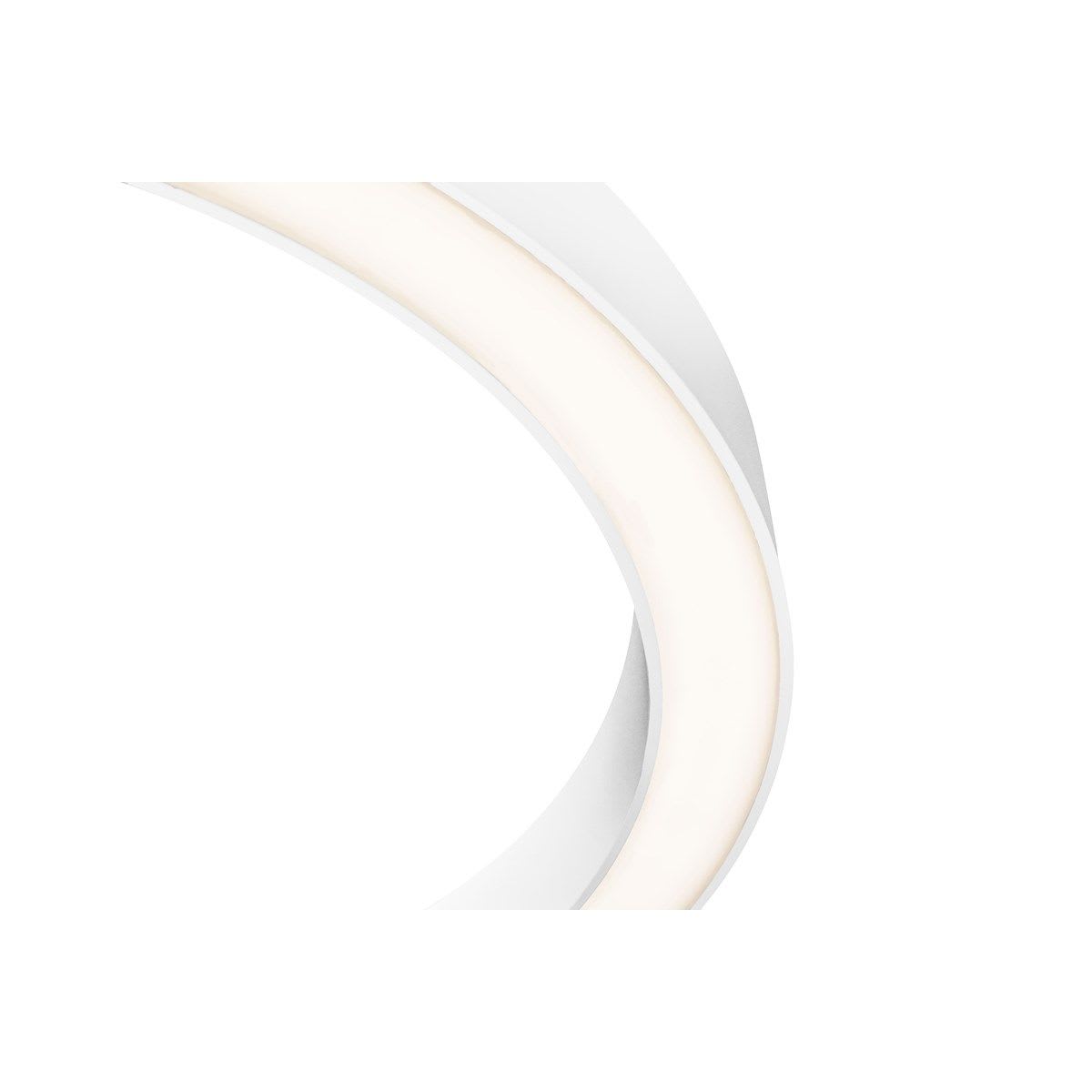 Concord - Suspensions Nilo 800mm 53W 5700lm Opal Blanc Direct/Indirect 830 version DALI