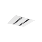 Concord - Luminaire encastré OPTIX E 600 2L 24W 3200lm 830 Alu DA