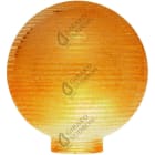 Girard Sudron - Globe D.100 Strie Ambre P De Vis 31,5Mm